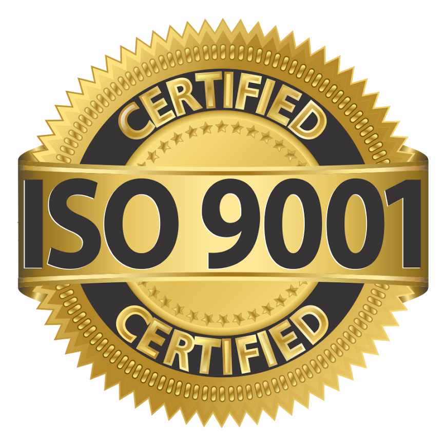 ISO Certified 9001